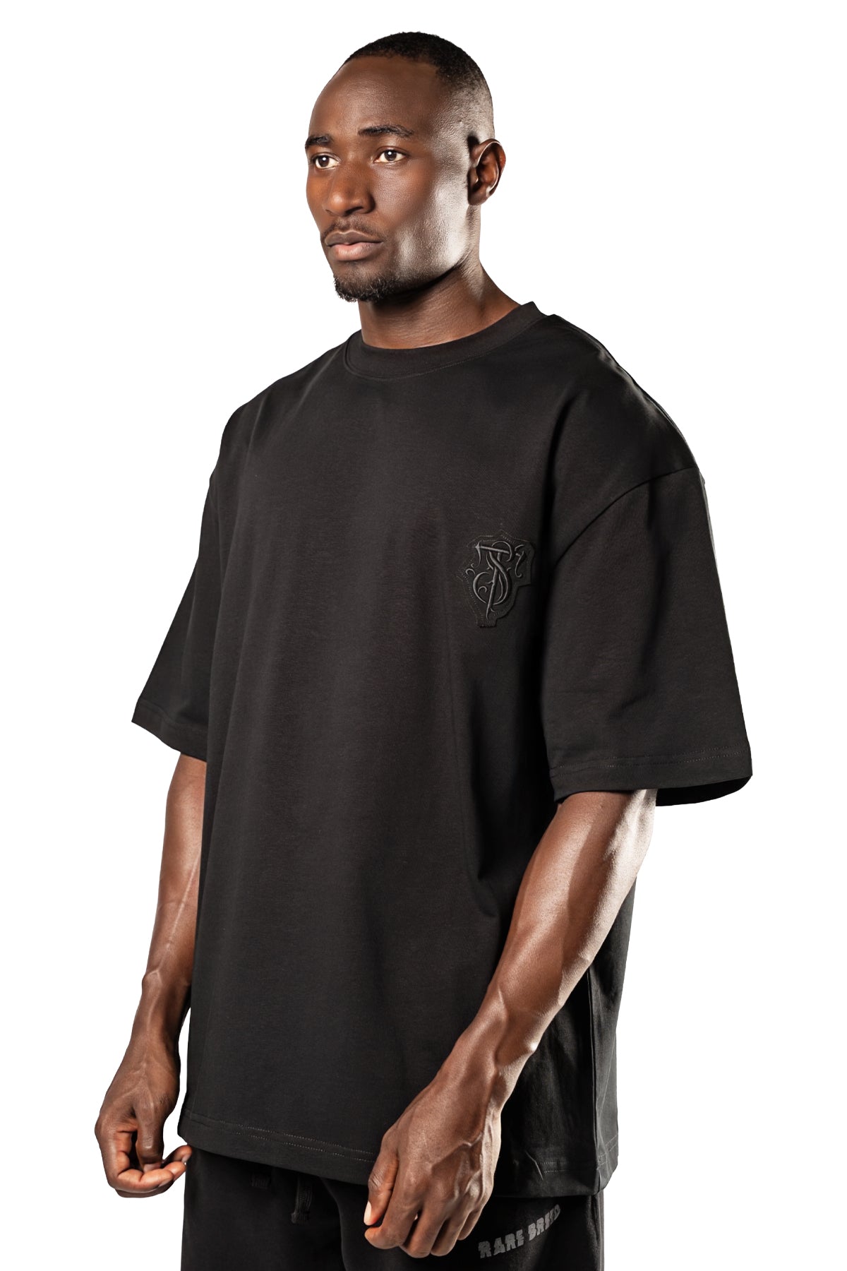 TS EMBLEM T-SHIRT - BLACK