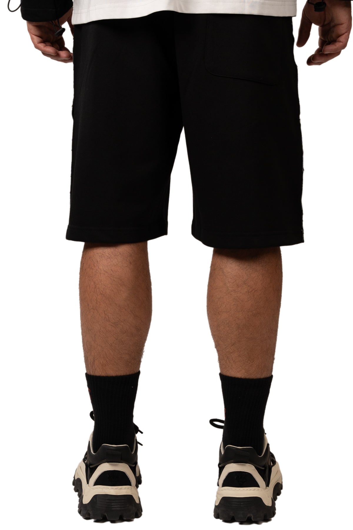 MIDNIGHT DUO SHORTS - BLACK