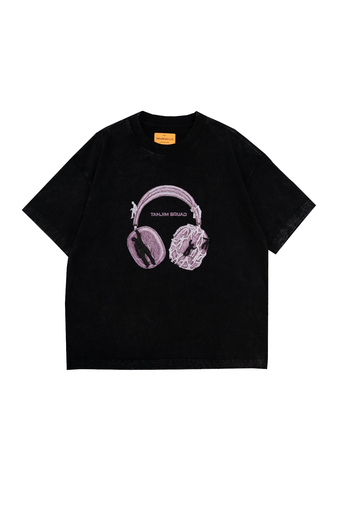 TS HEADPHONE T-SHIRT-BLACK