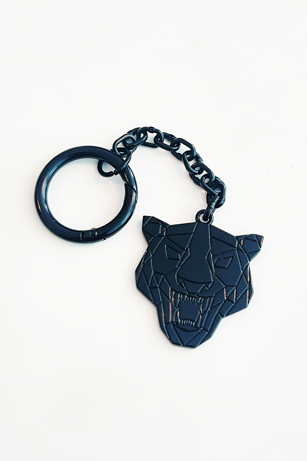 PANTHER METAL KEYCHAIN - BLACK