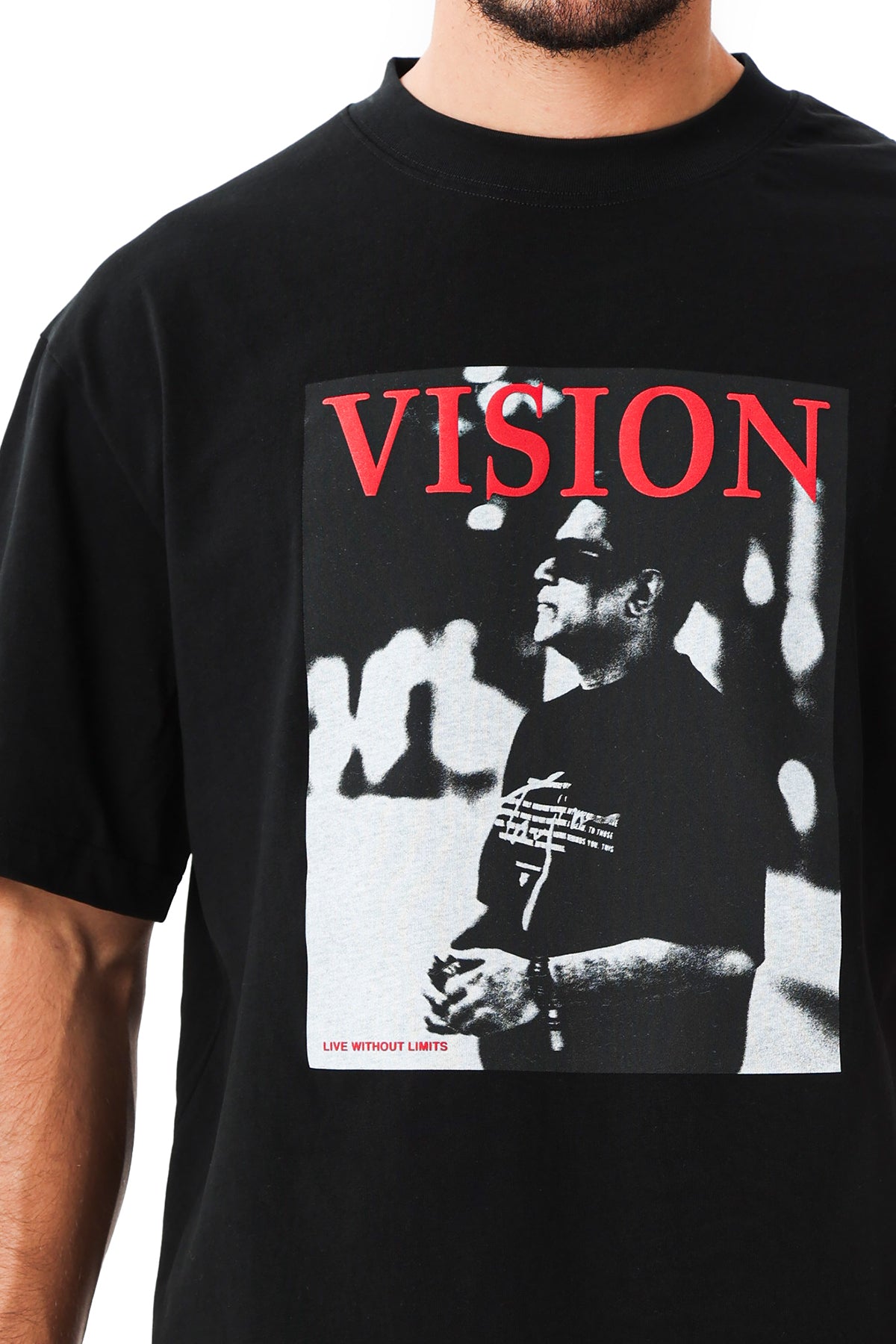 TRUE VISION T-SHIRT - BLACK