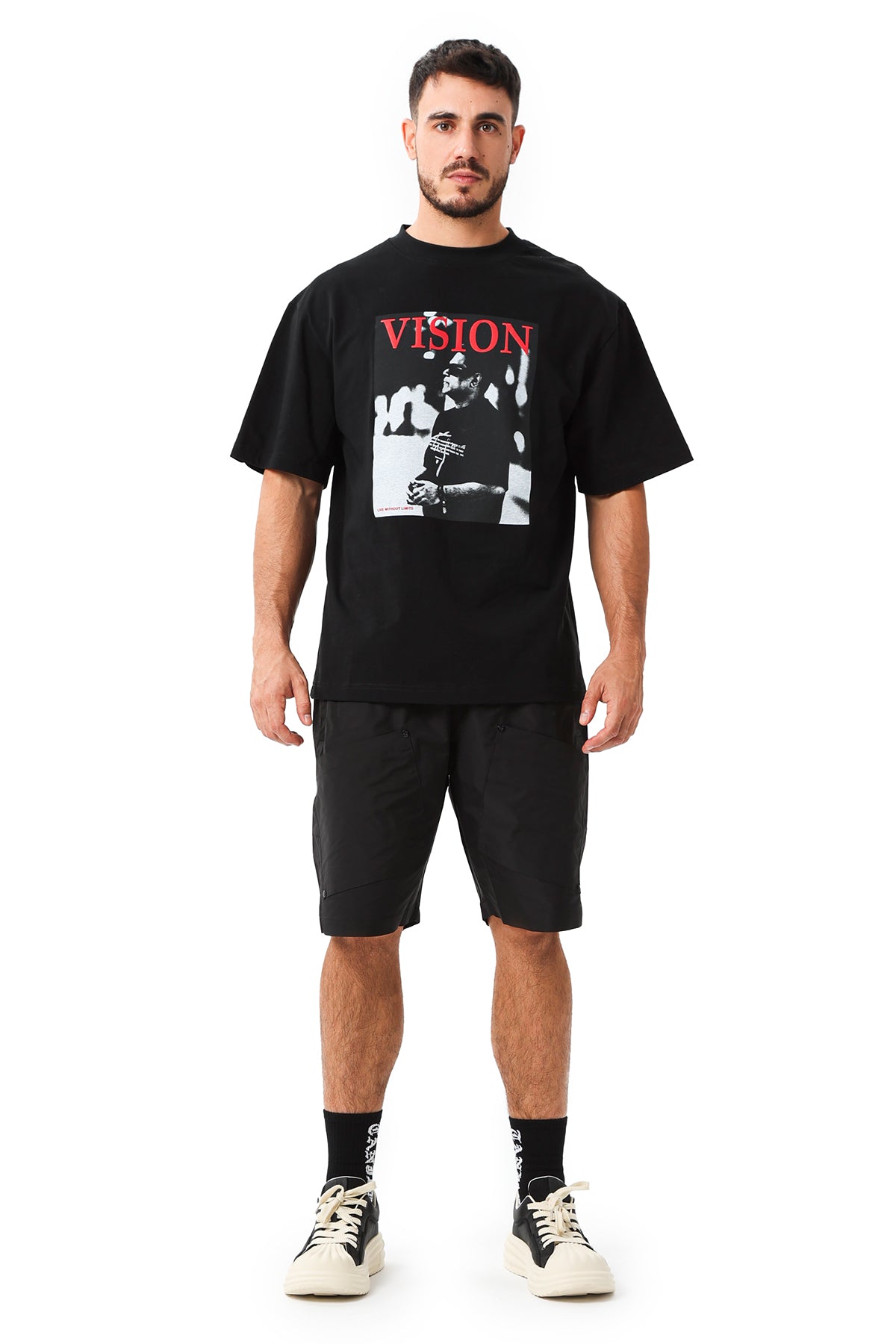 TRUE VISION T-SHIRT - BLACK