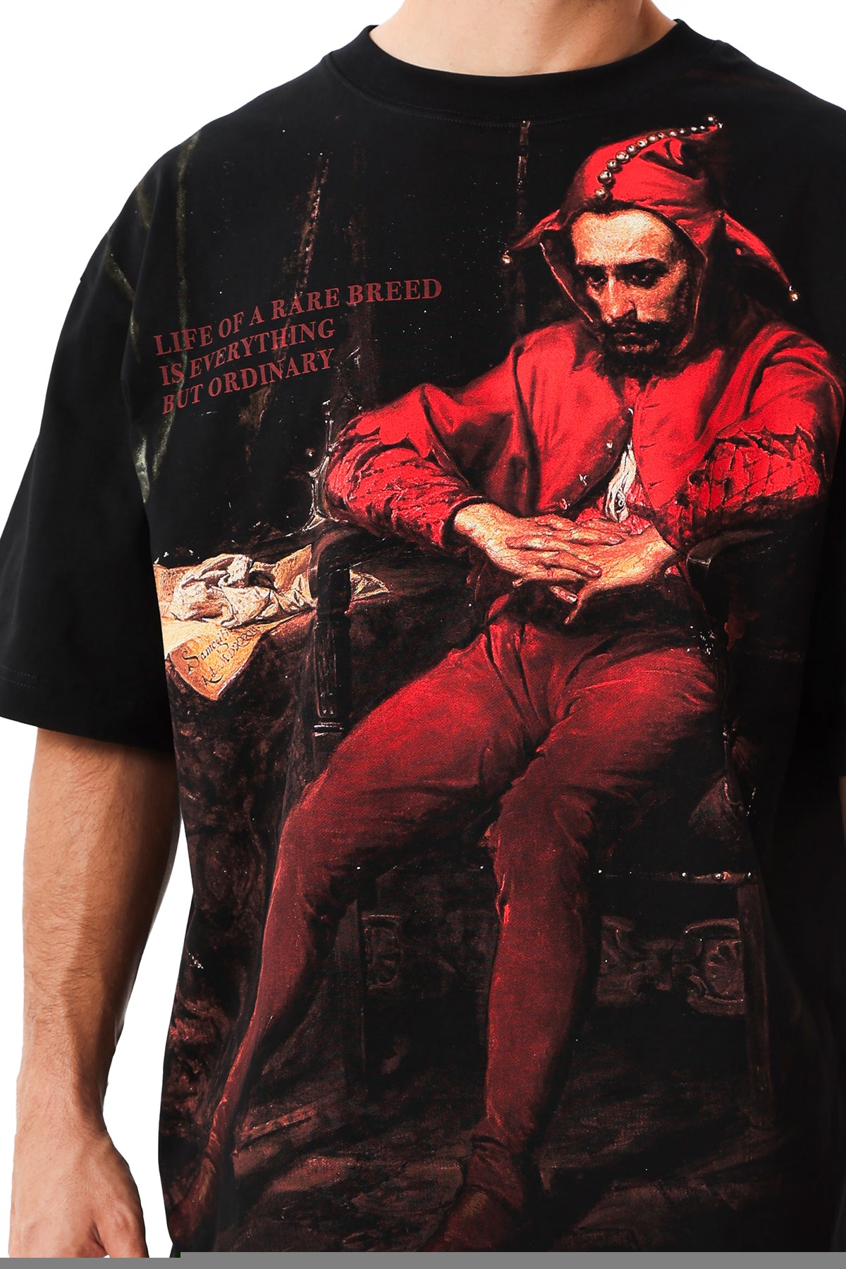 STAŃCZYK JOKER ART T-SHIRT - BLACK