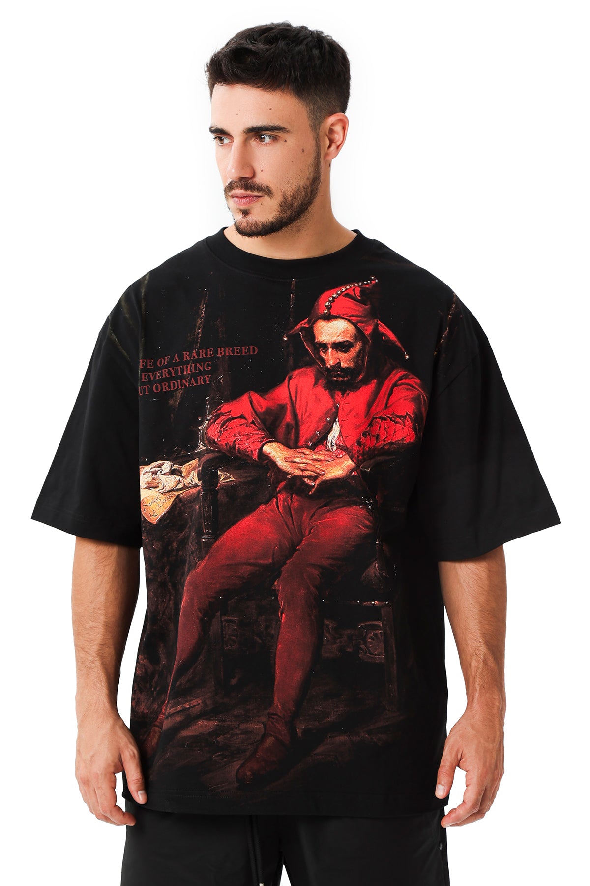 STAŃCZYK JOKER ART T-SHIRT - BLACK