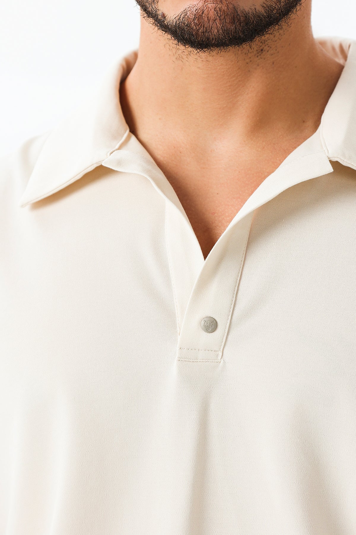 T SQUAD POLO - OFF WHITE