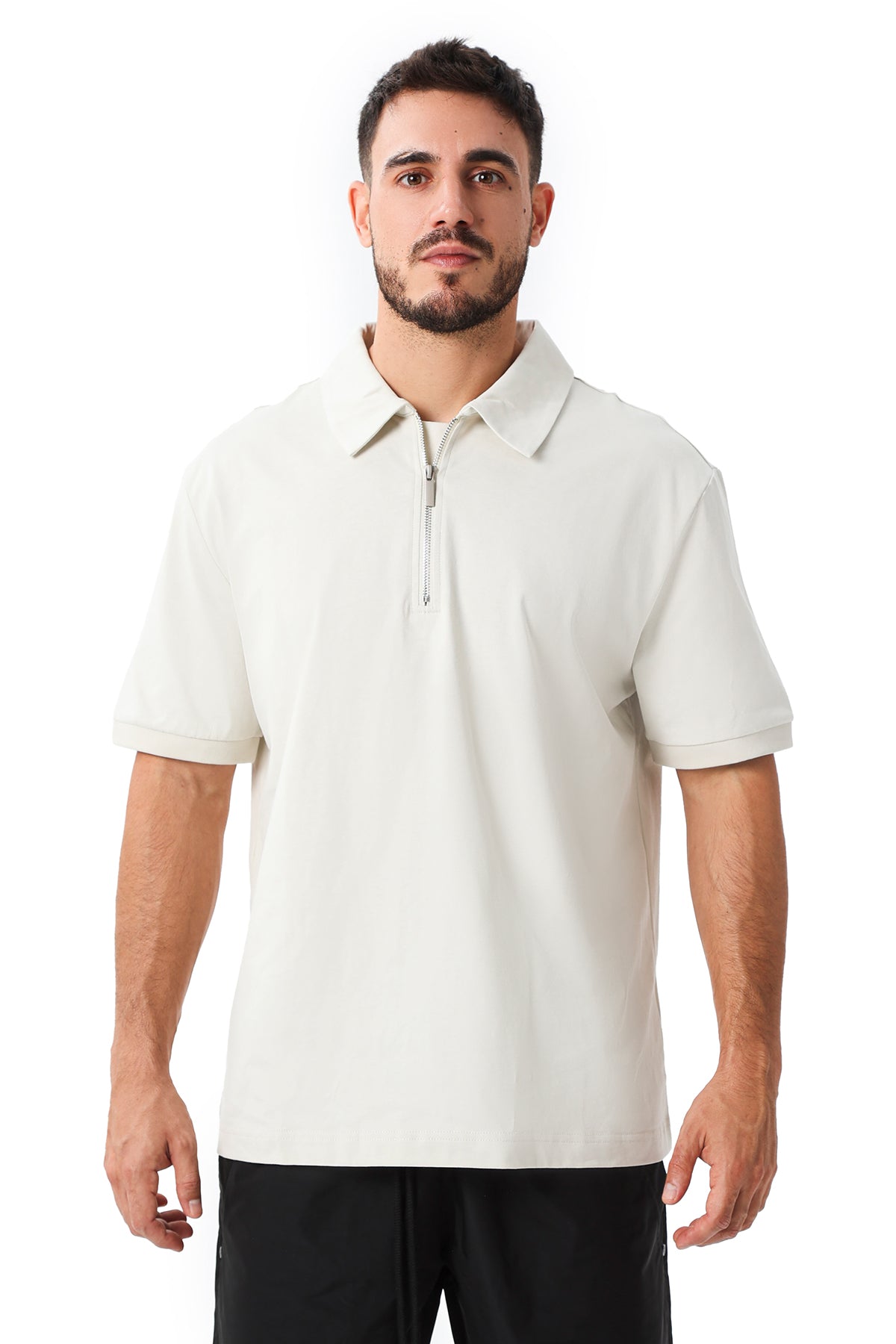 STREET EDGE POLO - BEIGE