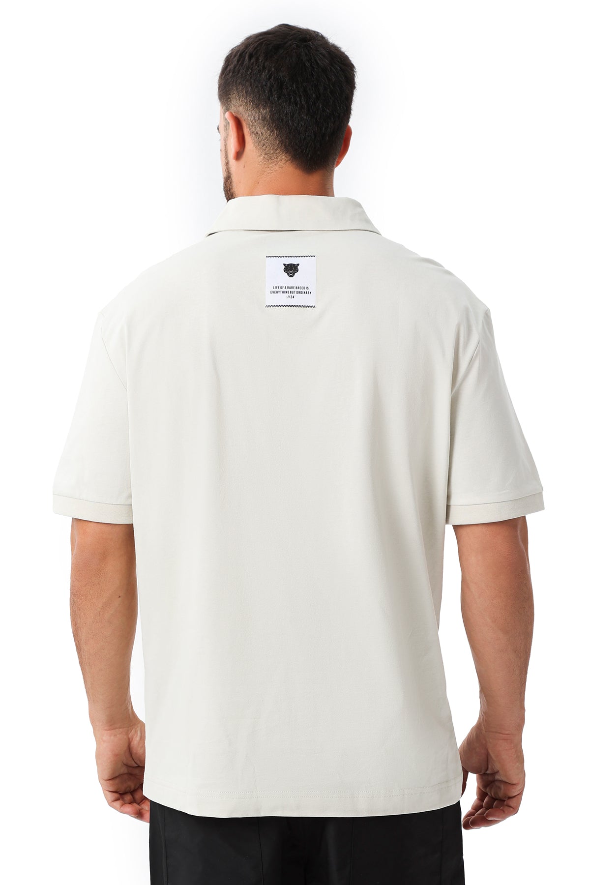 STREET EDGE POLO - BEIGE