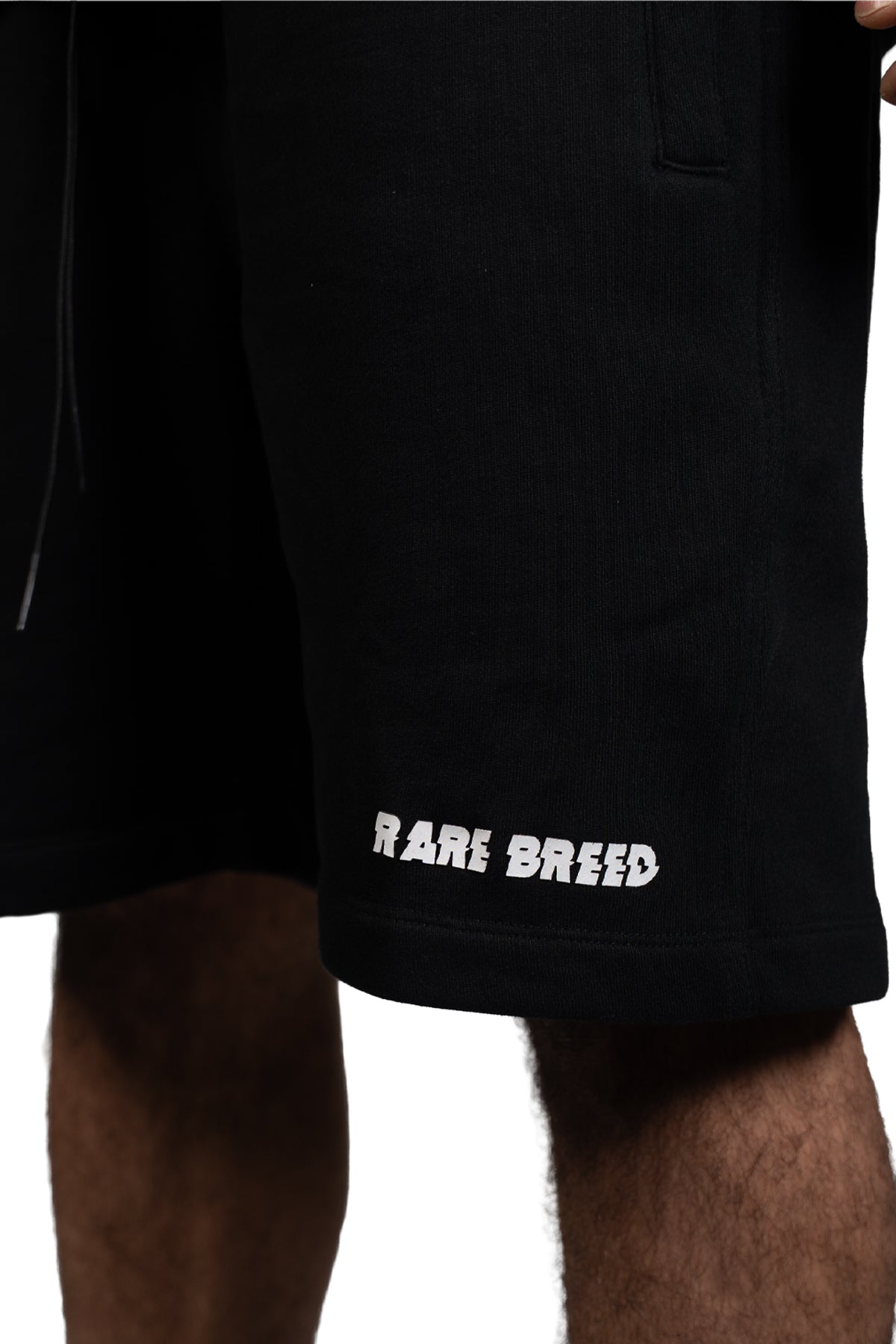 RARE BREED SIGNATURE SHORTS-BLACK
