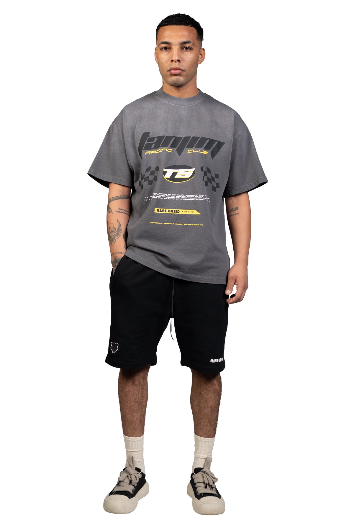 RARE BREED SIGNATURE SHORTS-BLACK