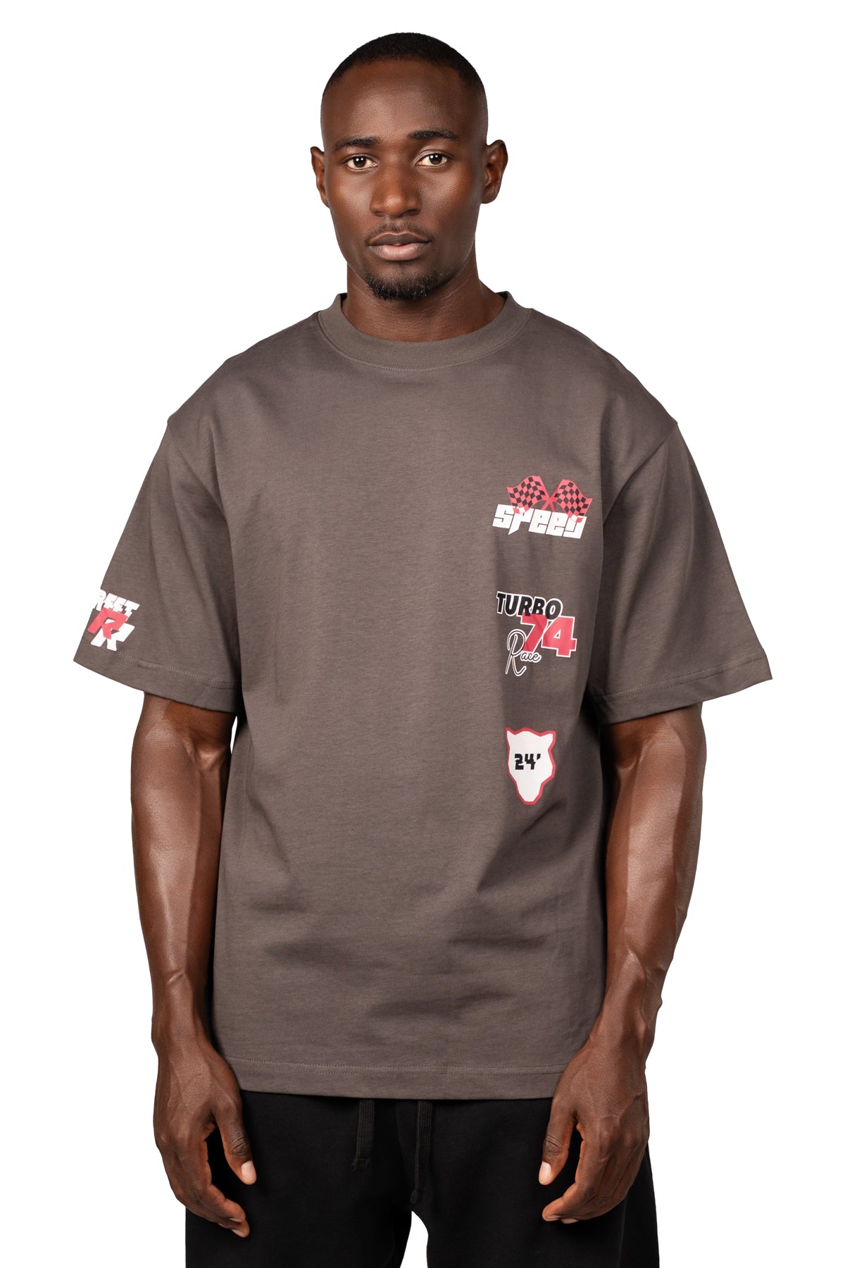 FAST BREED T-SHIRT - GREY