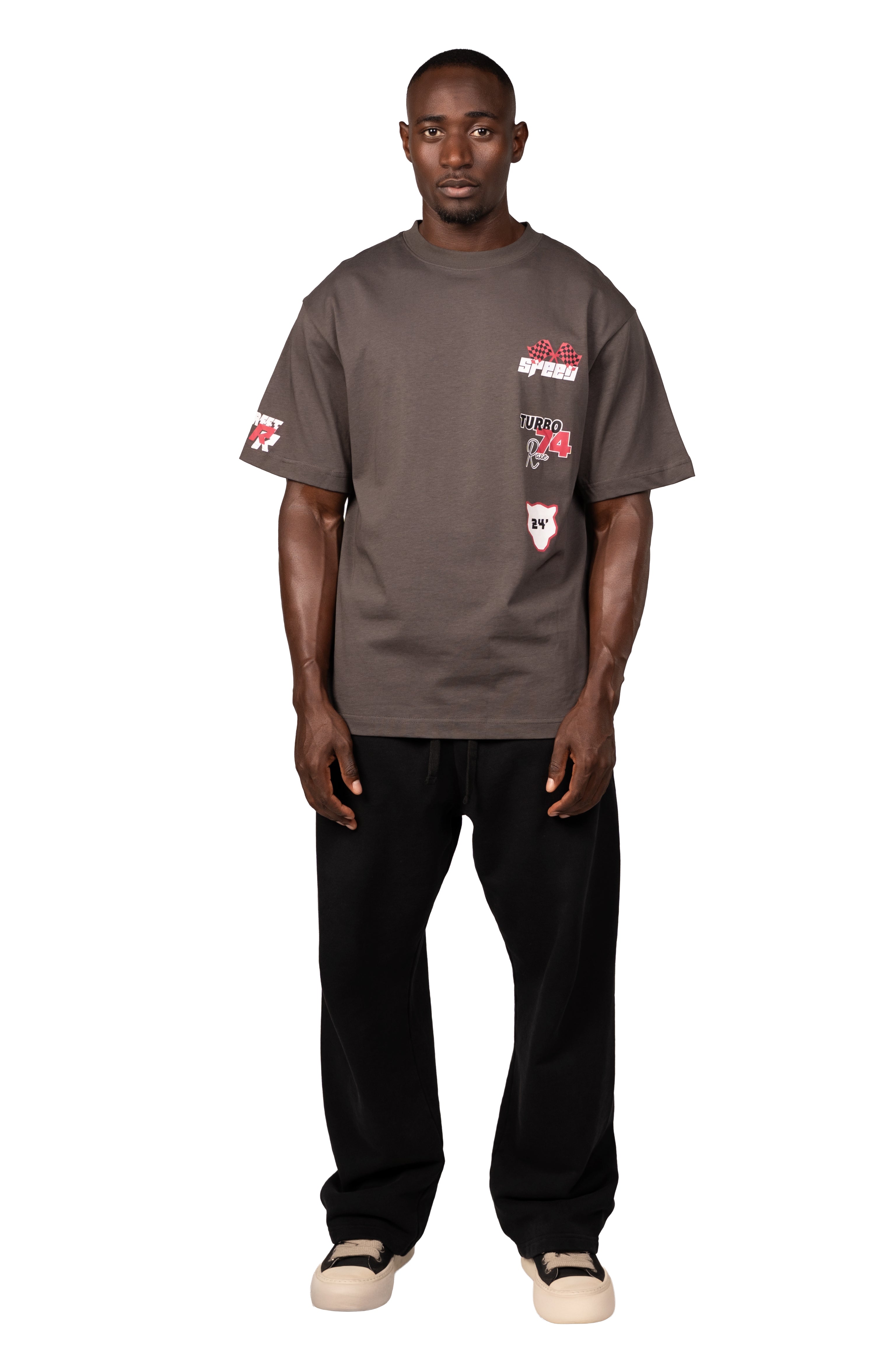 FAST BREED T-SHIRT - GREY