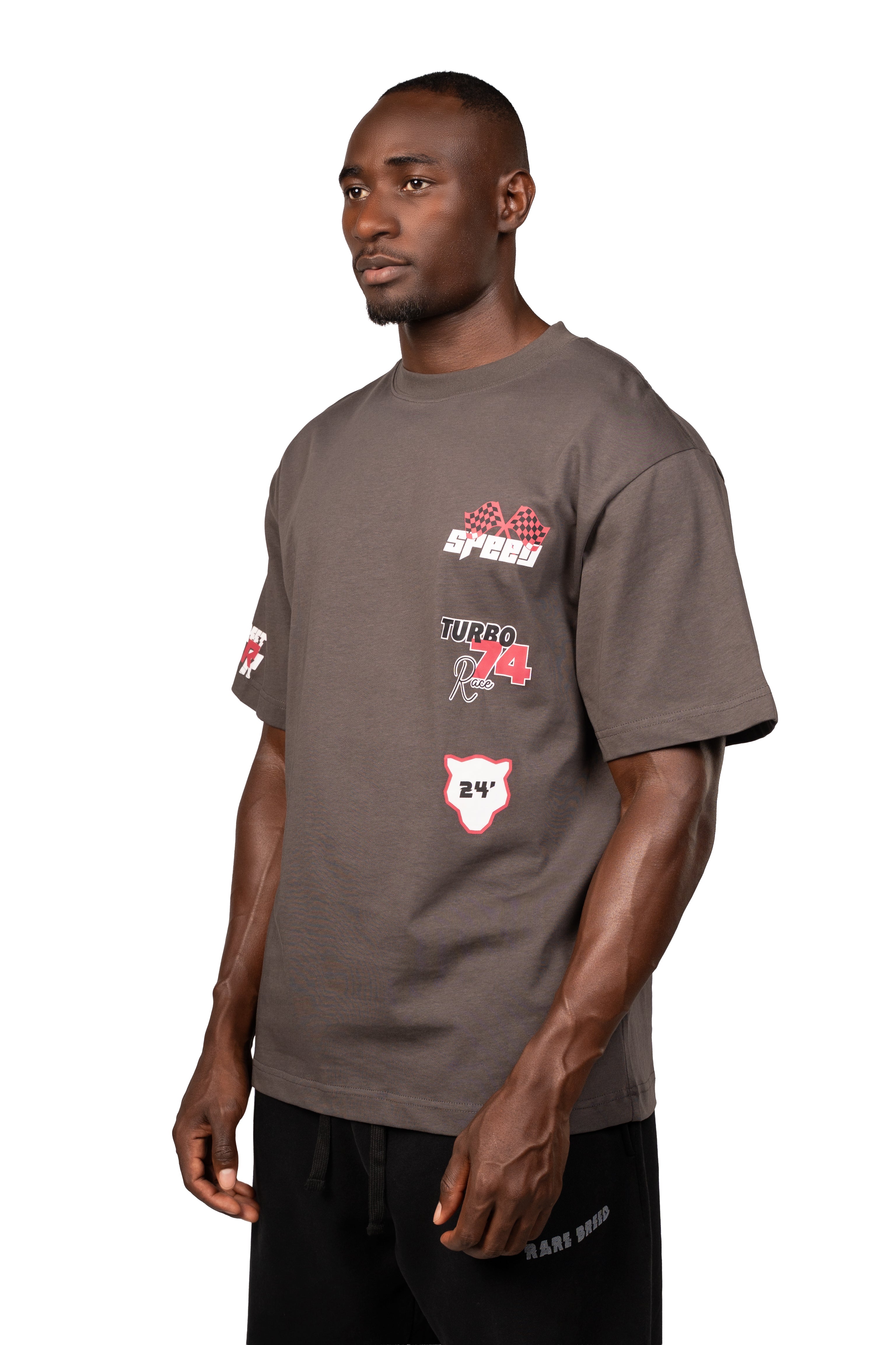 FAST BREED T-SHIRT - GREY