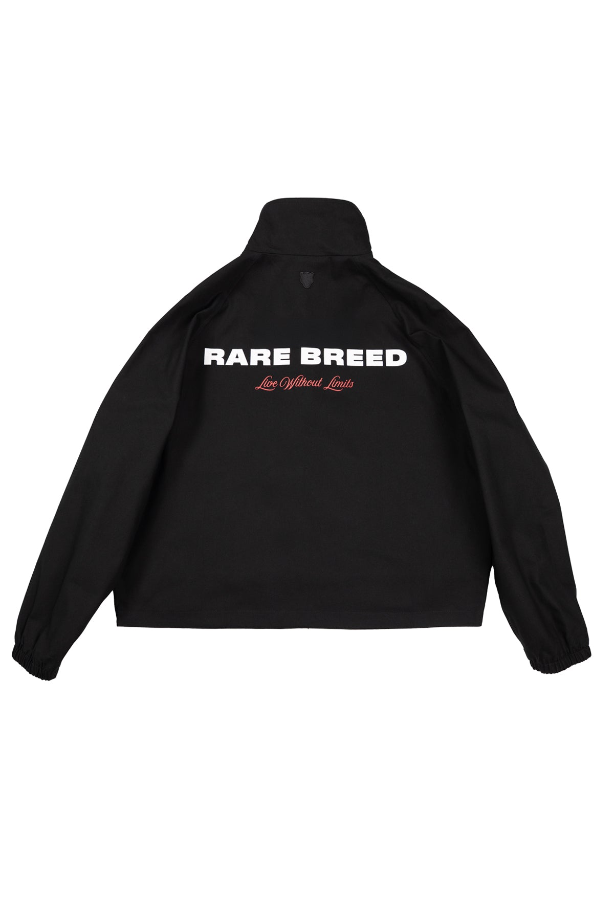 RARE BREED HALF ZIP JACKET-BLACK
