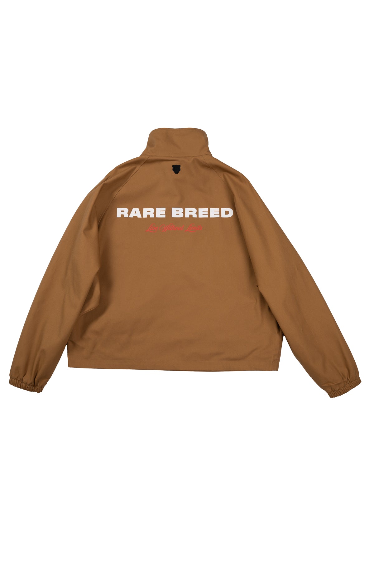 RARE BREED HALF ZIP JACKET-BROWN