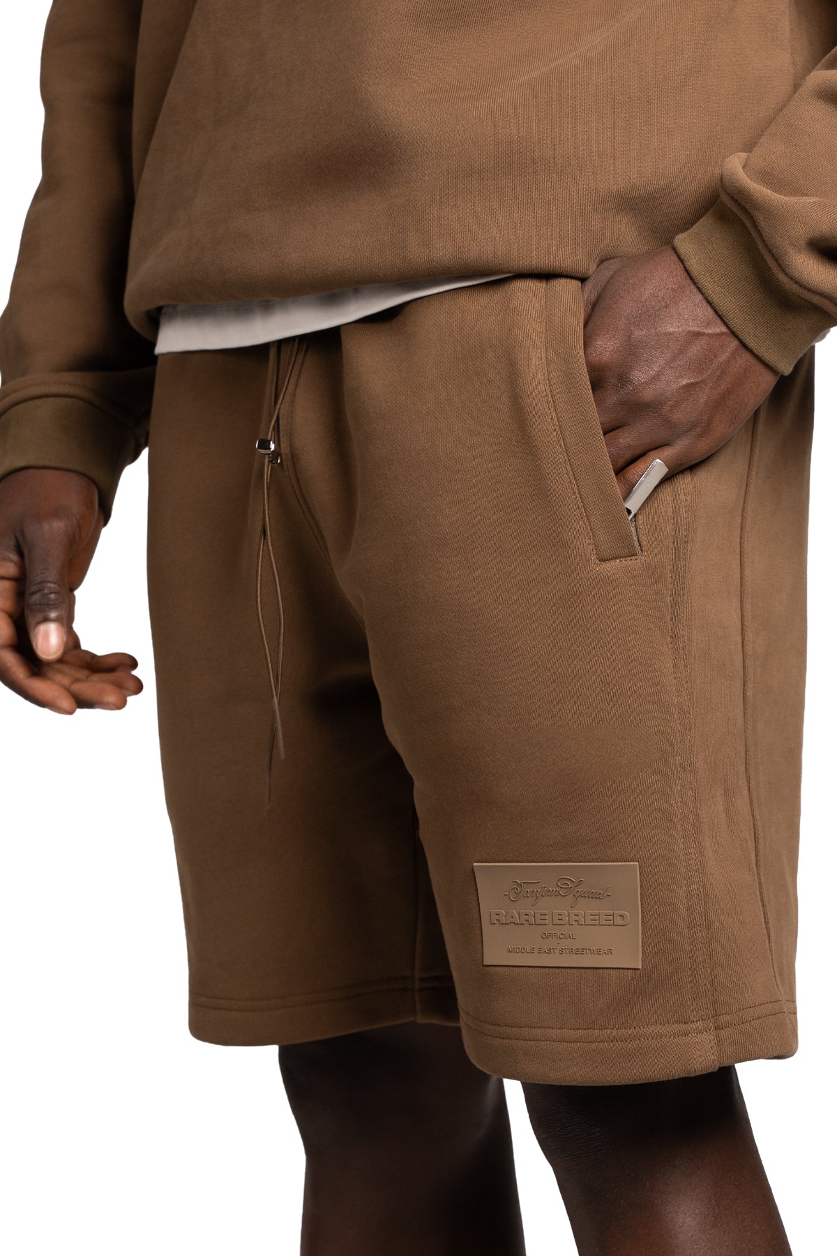 TS PLAIN SHORT-BROWN