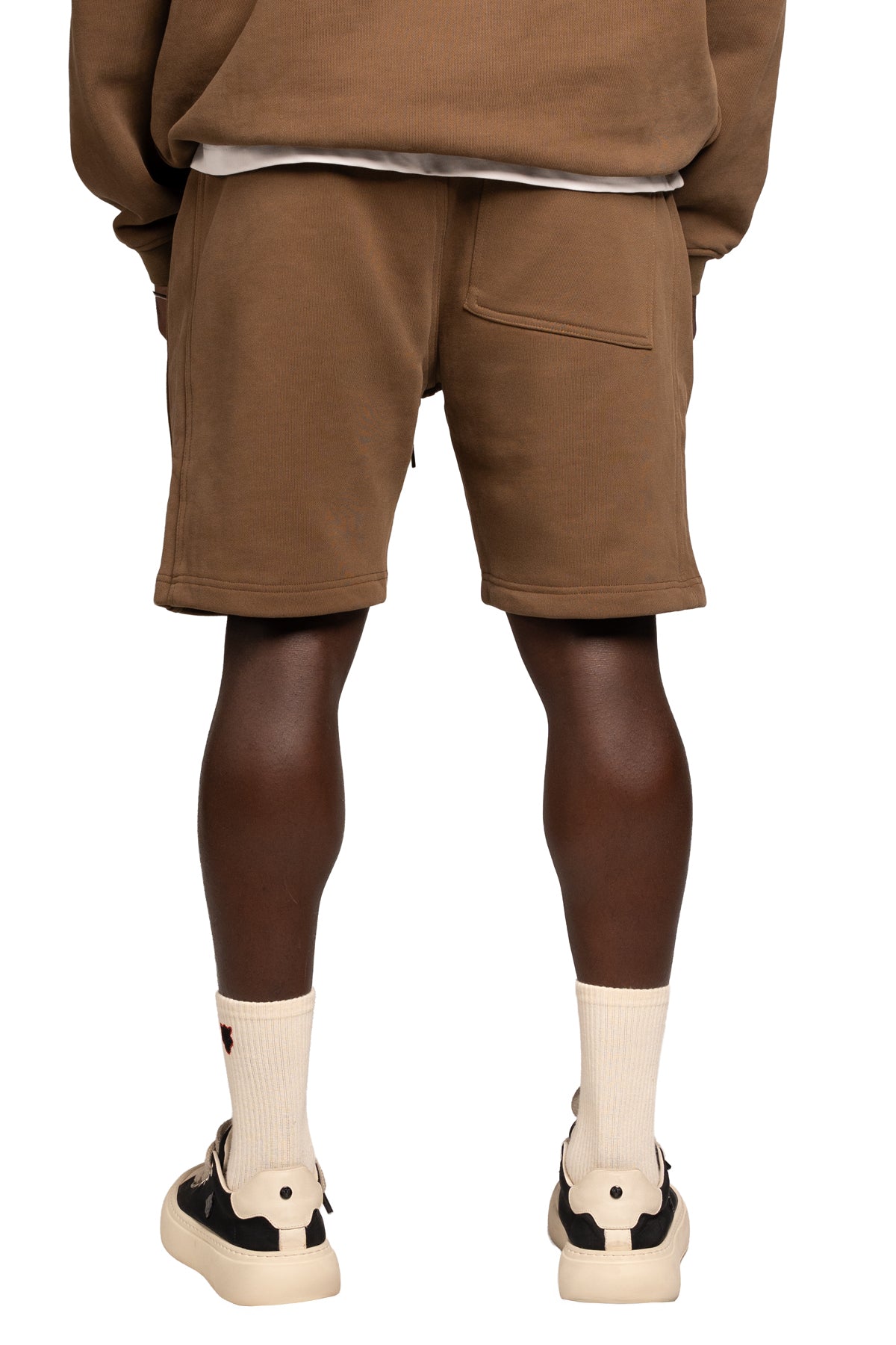 TS PLAIN SHORT-BROWN