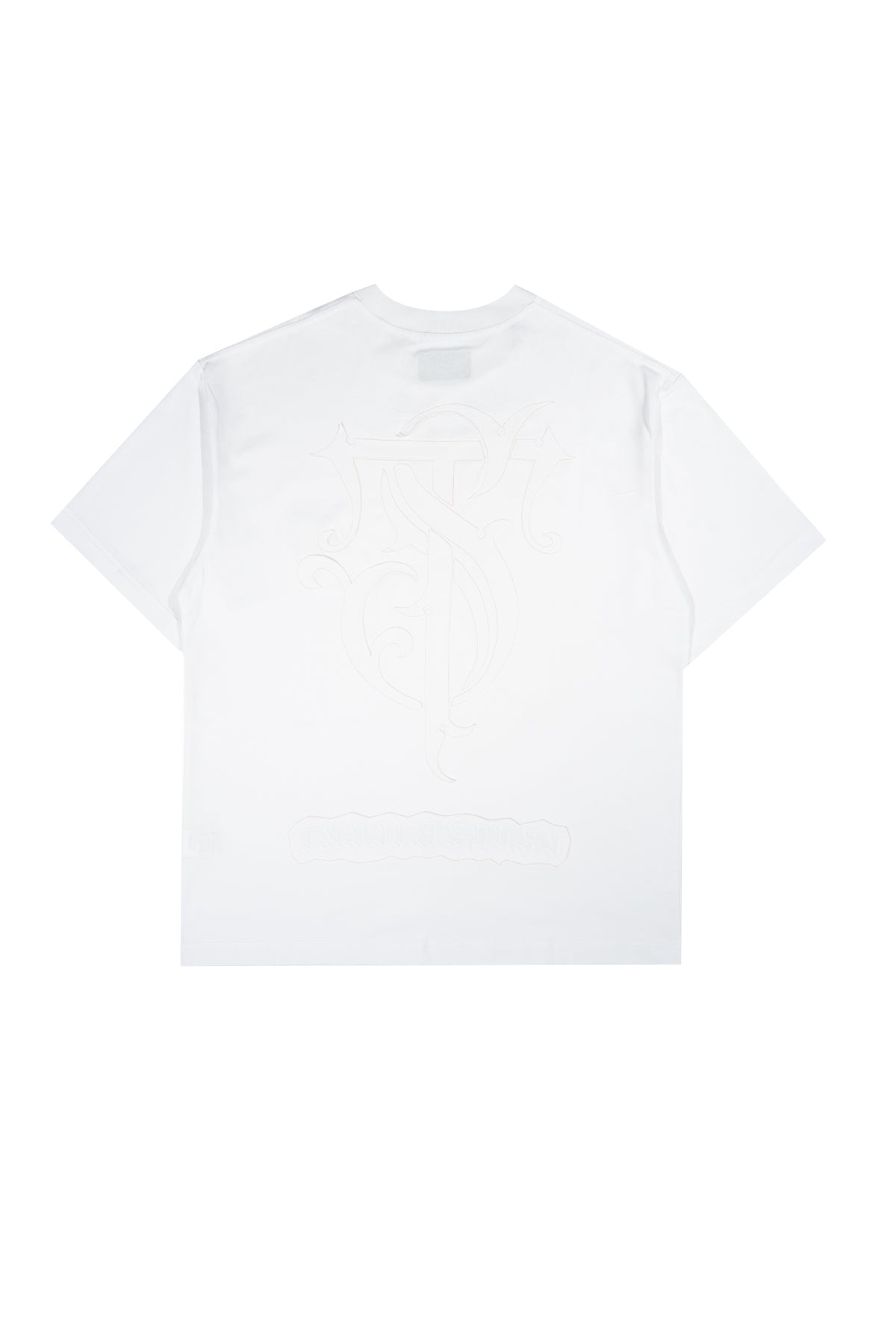 TS EMBLEM T-SHIRT - WHITE