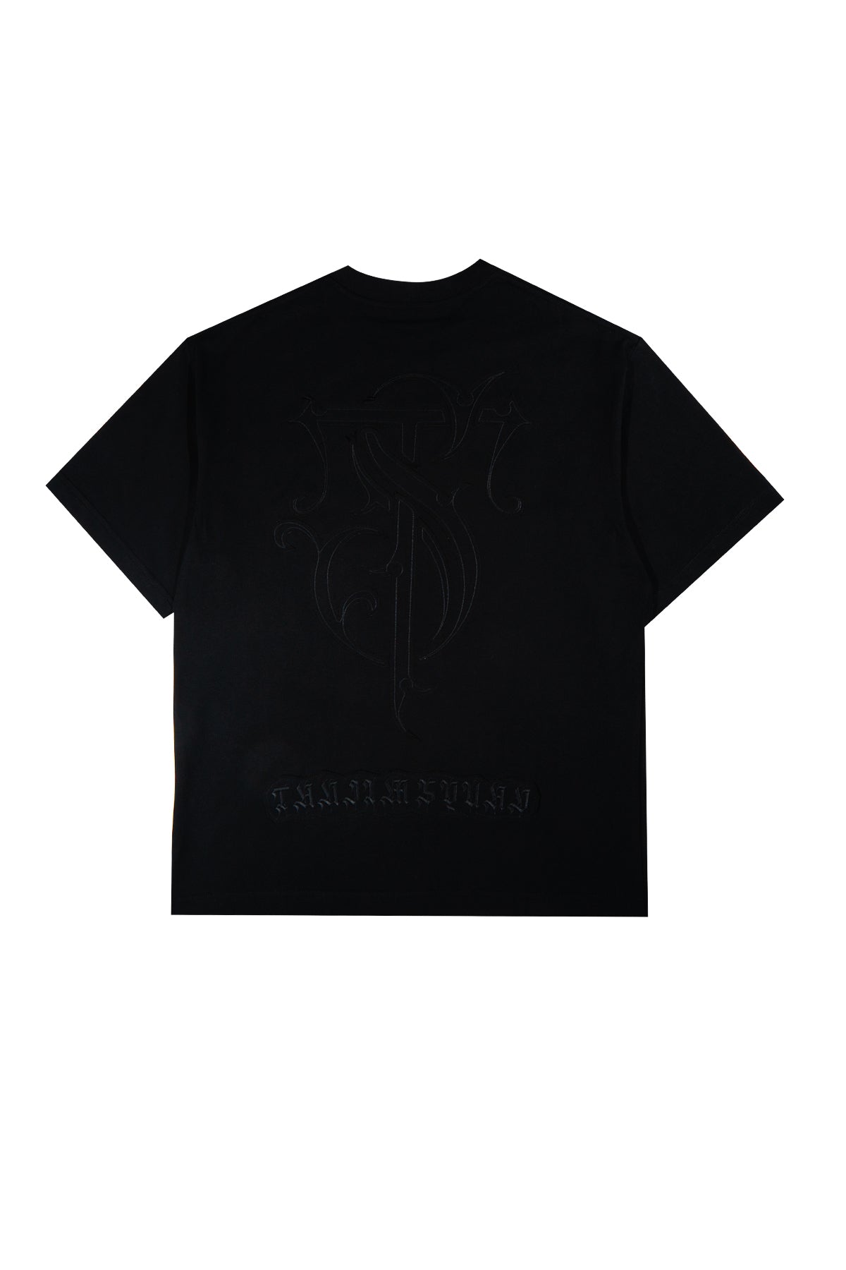 TS EMBLEM T-SHIRT - BLACK