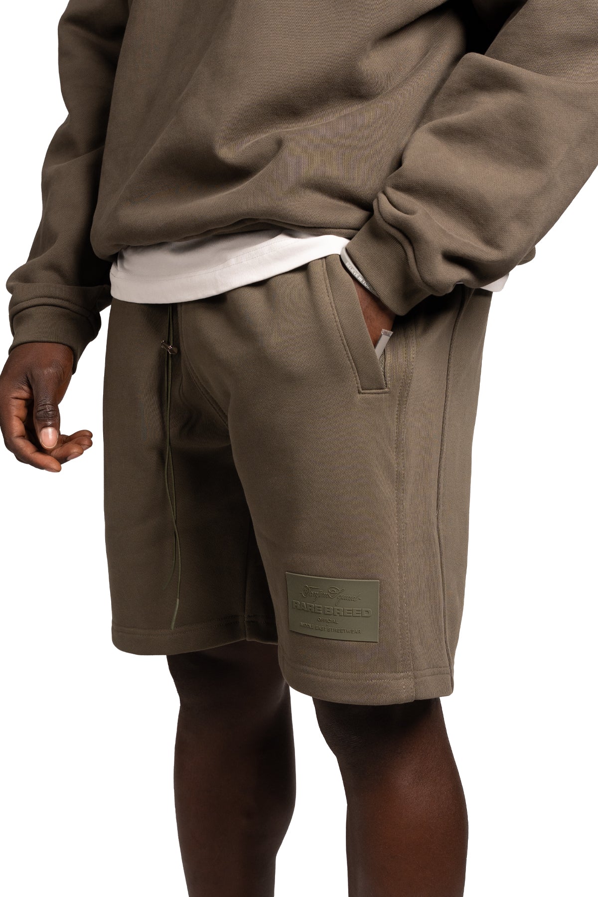 TS PLAIN SHORT-OLIVE