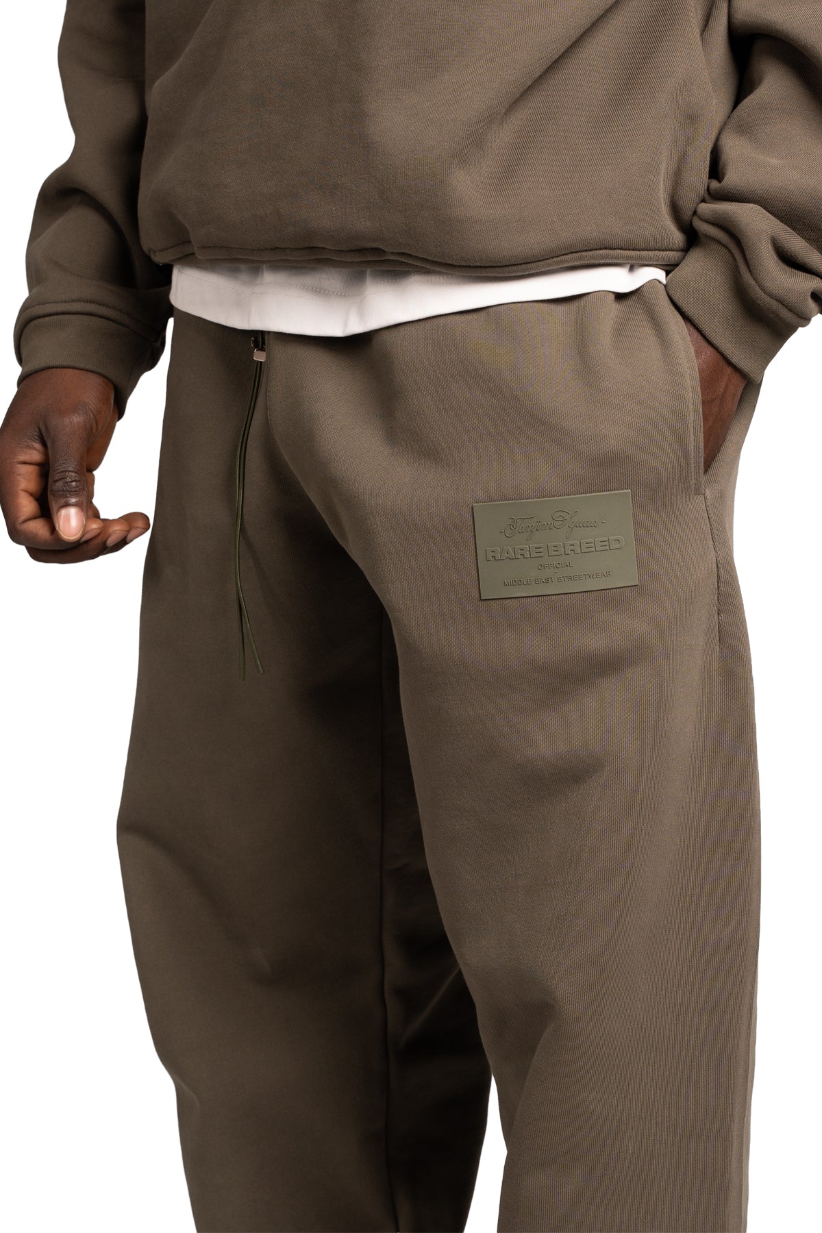 TS PLAIN TROUSER-OLIVE