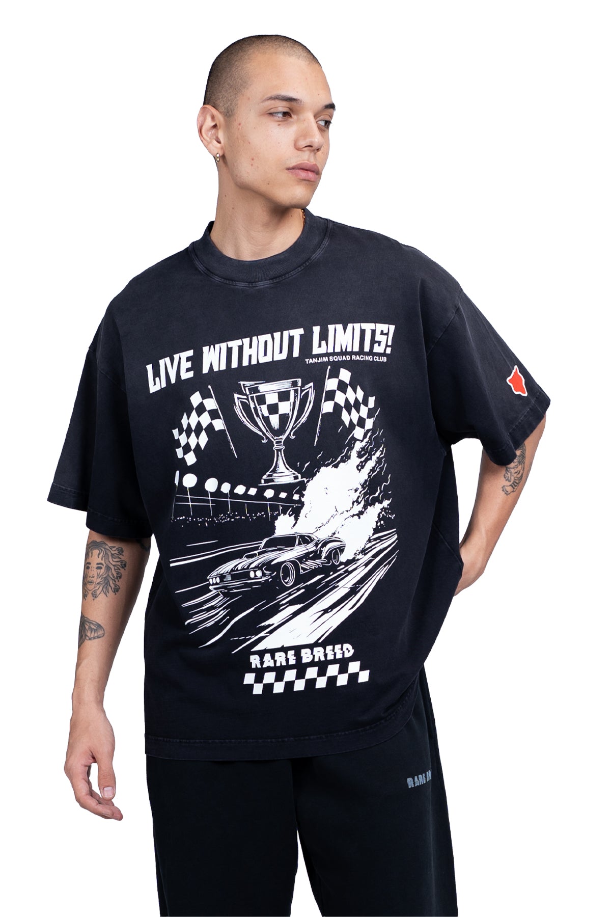 TS RACING TROPHY T-SHIRT-BLACK