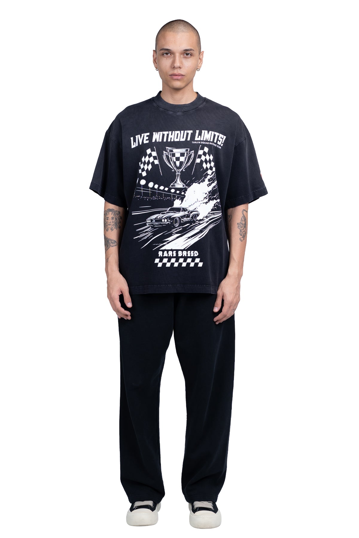TS RACING TROPHY T-SHIRT-BLACK