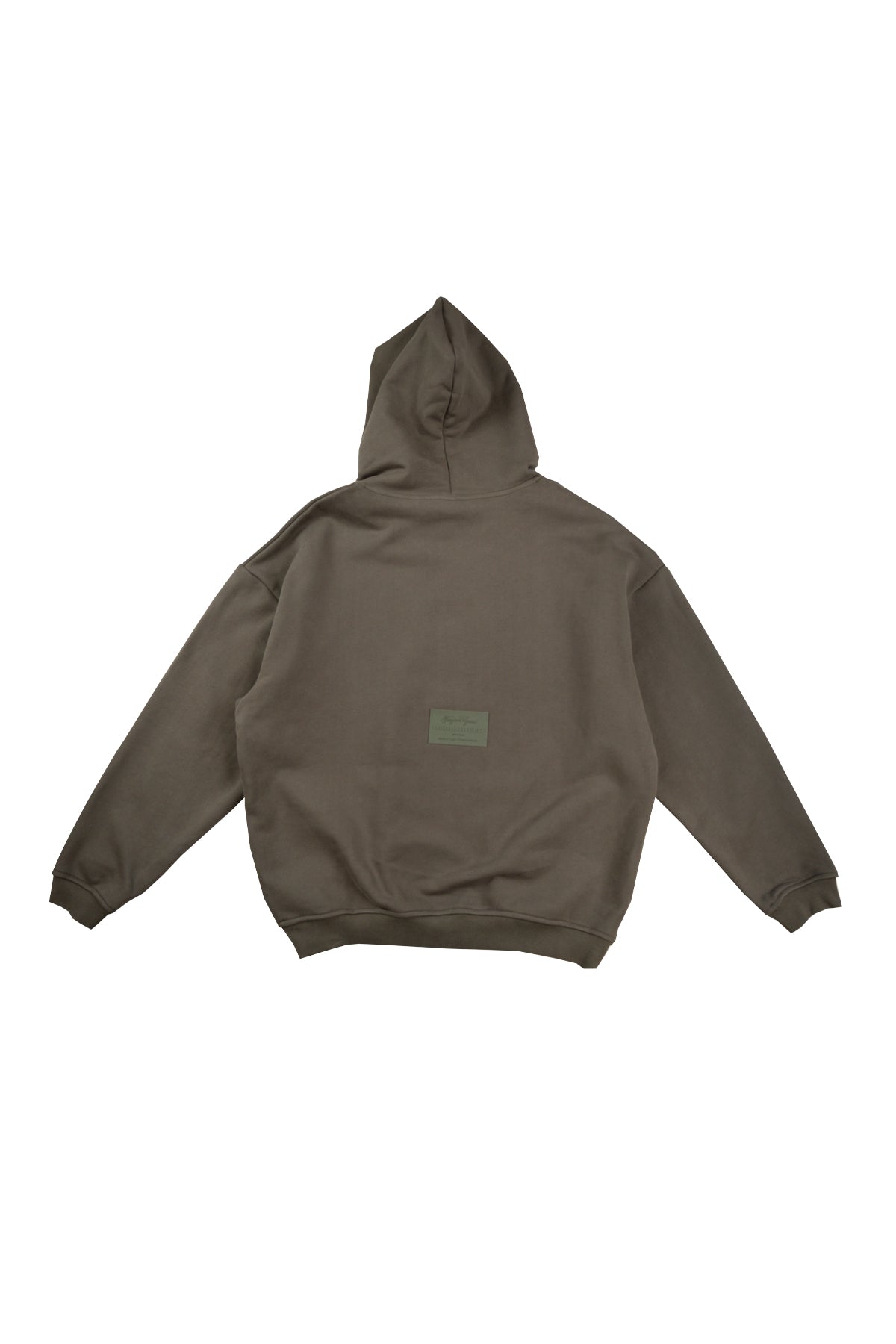TS PLAIN HOODIE-OLIVE