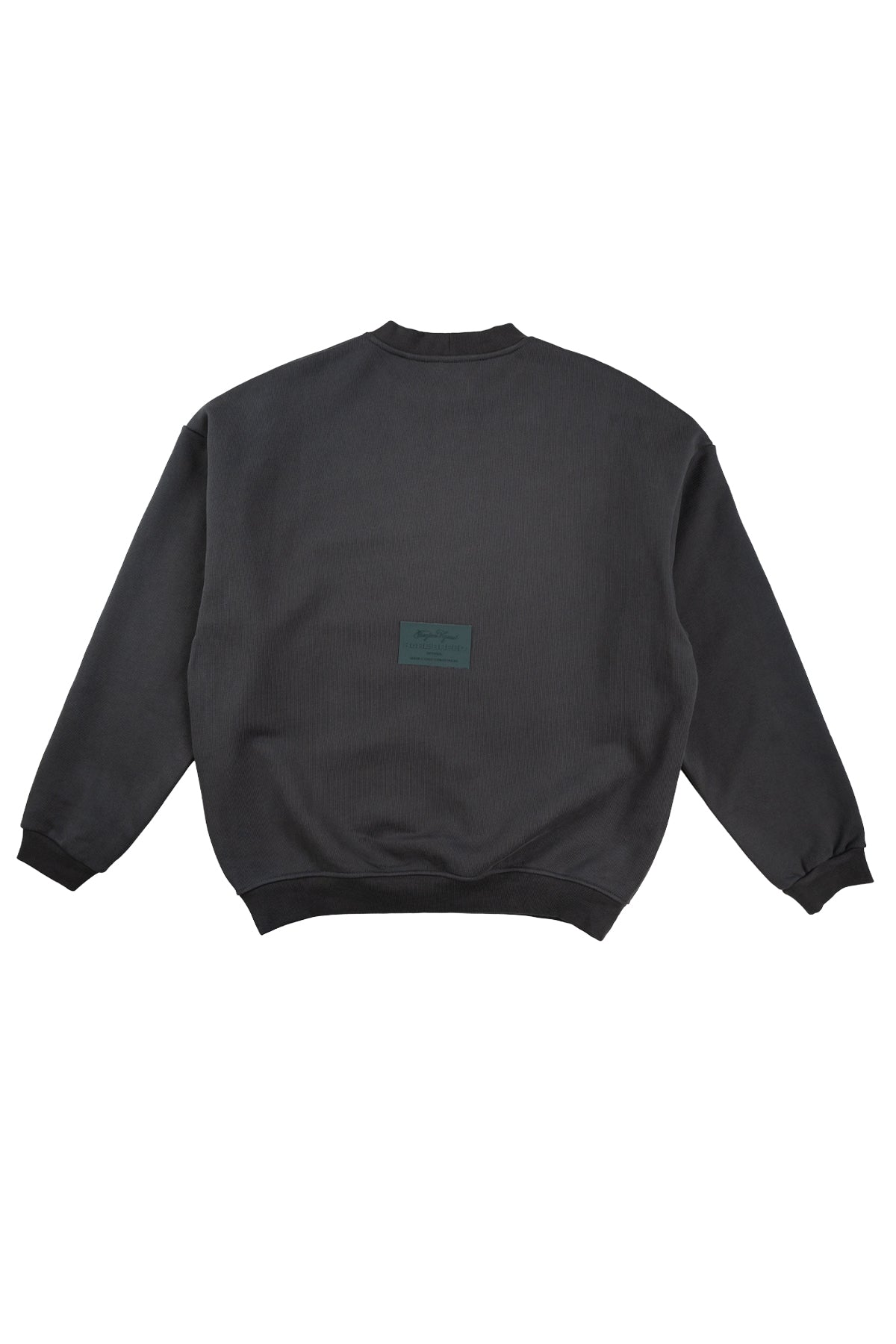 TS PLAIN SWEATSHIRT-DARK GREY