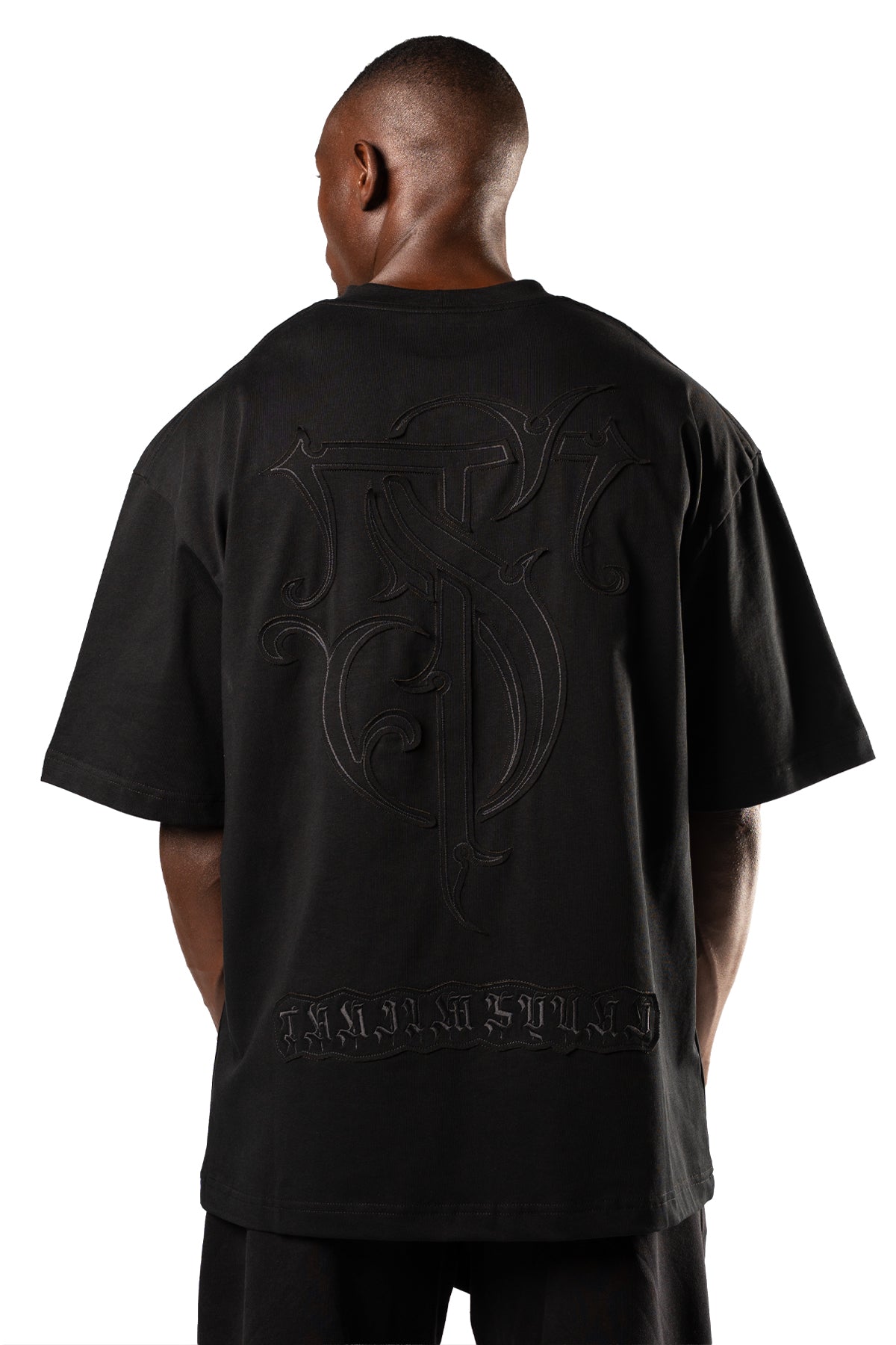 TS EMBLEM T-SHIRT - BLACK
