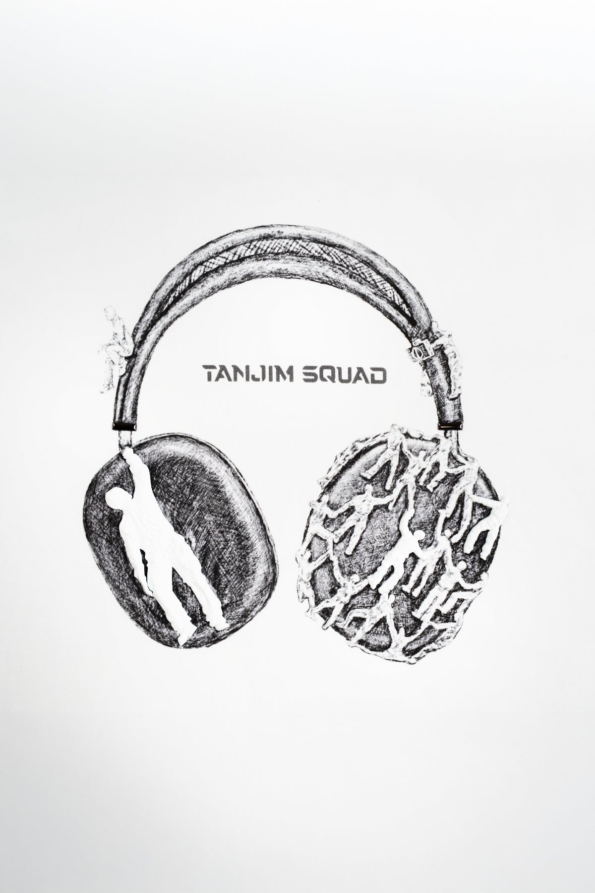 TS HEADPHONE T-SHIRT-WHITE