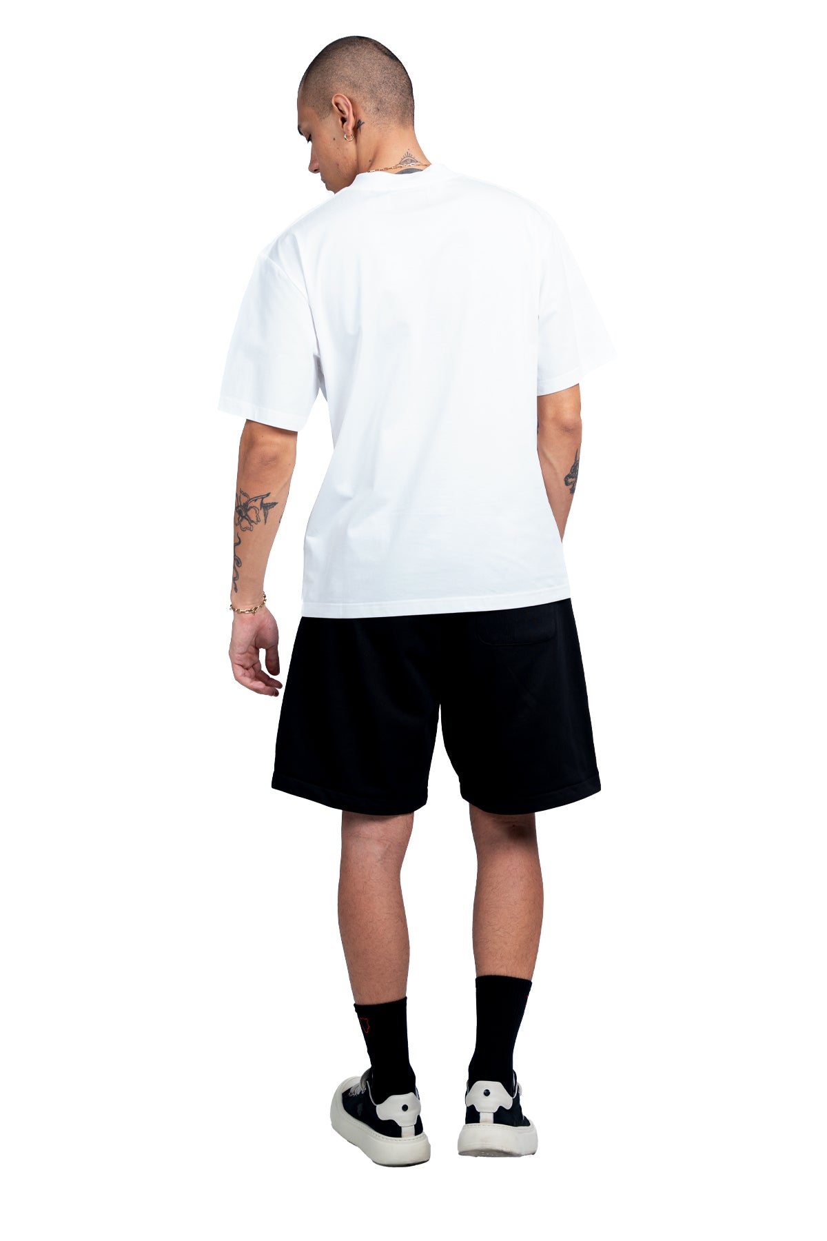 HUSTLE T-SHIRT - WHITE