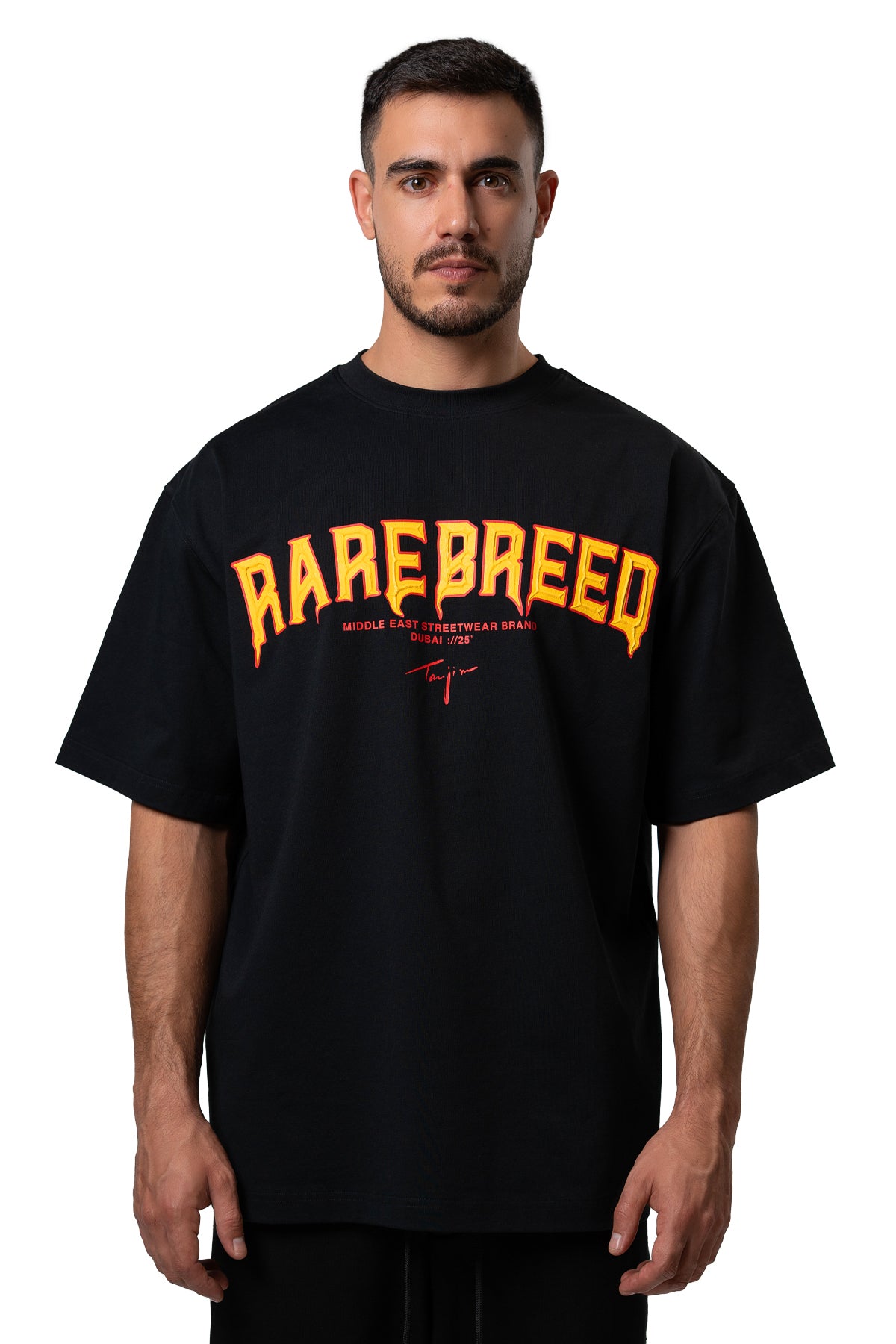 3D RARE BREED T-SHIRT - BLACK