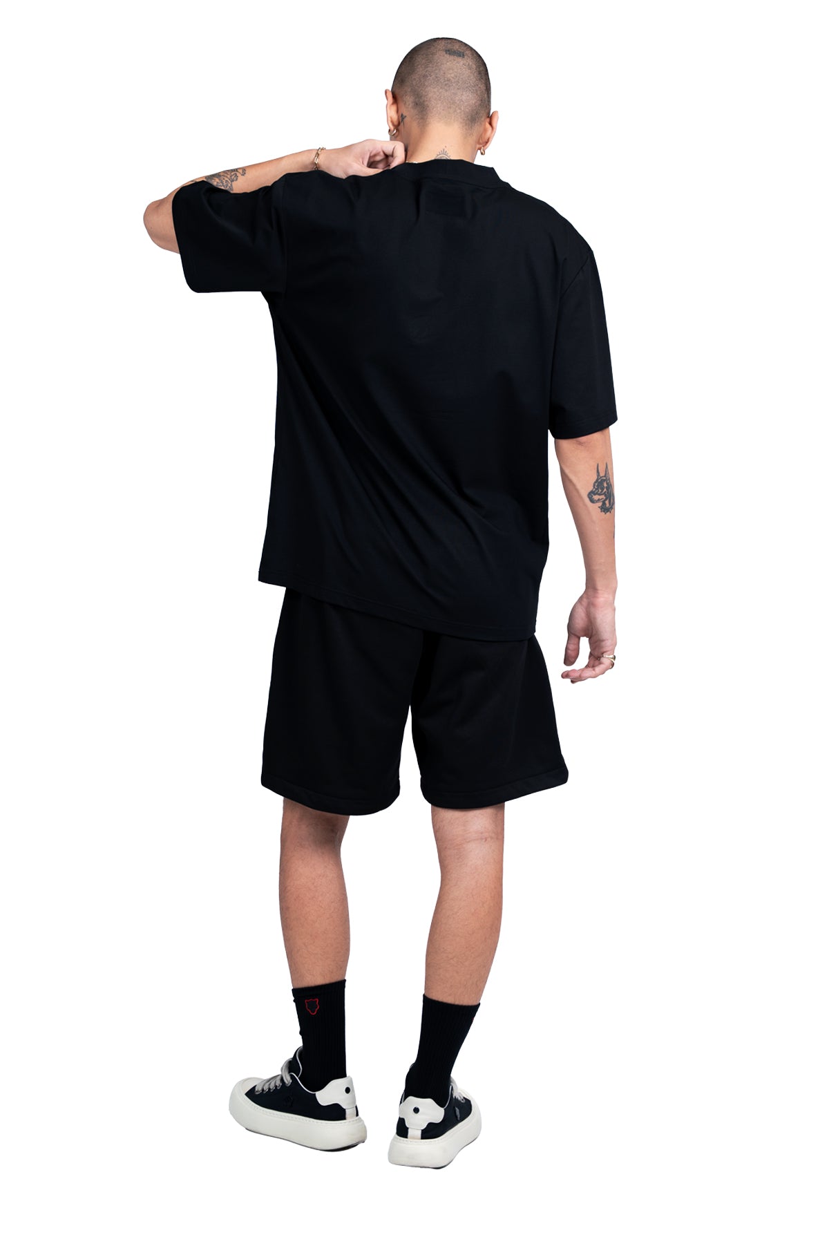 HUSTLE T-SHIRT - BLACK