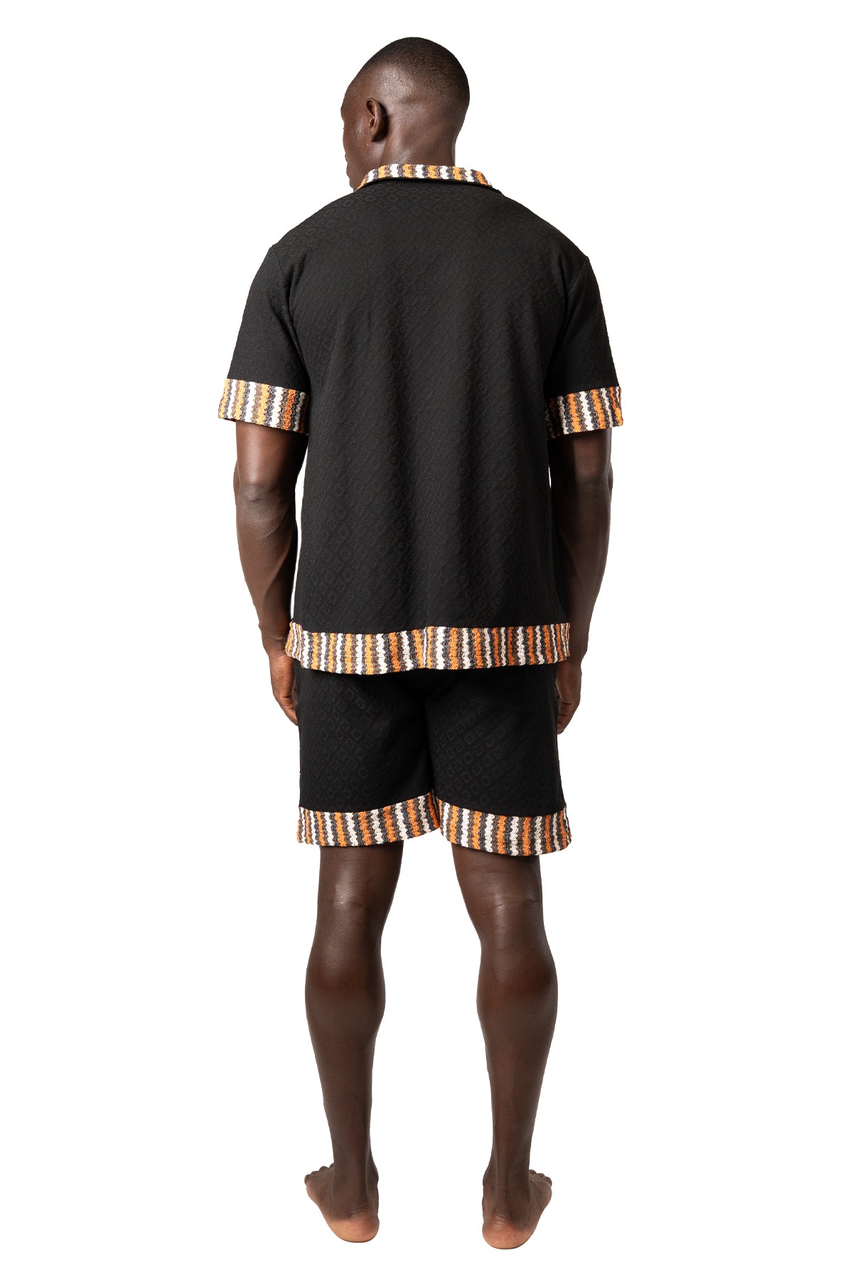 SHORELINE CO-ORD SET-BLACK