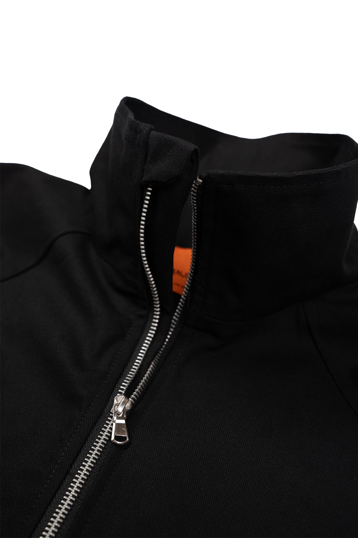 RARE BREED HALF ZIP JACKET-BLACK