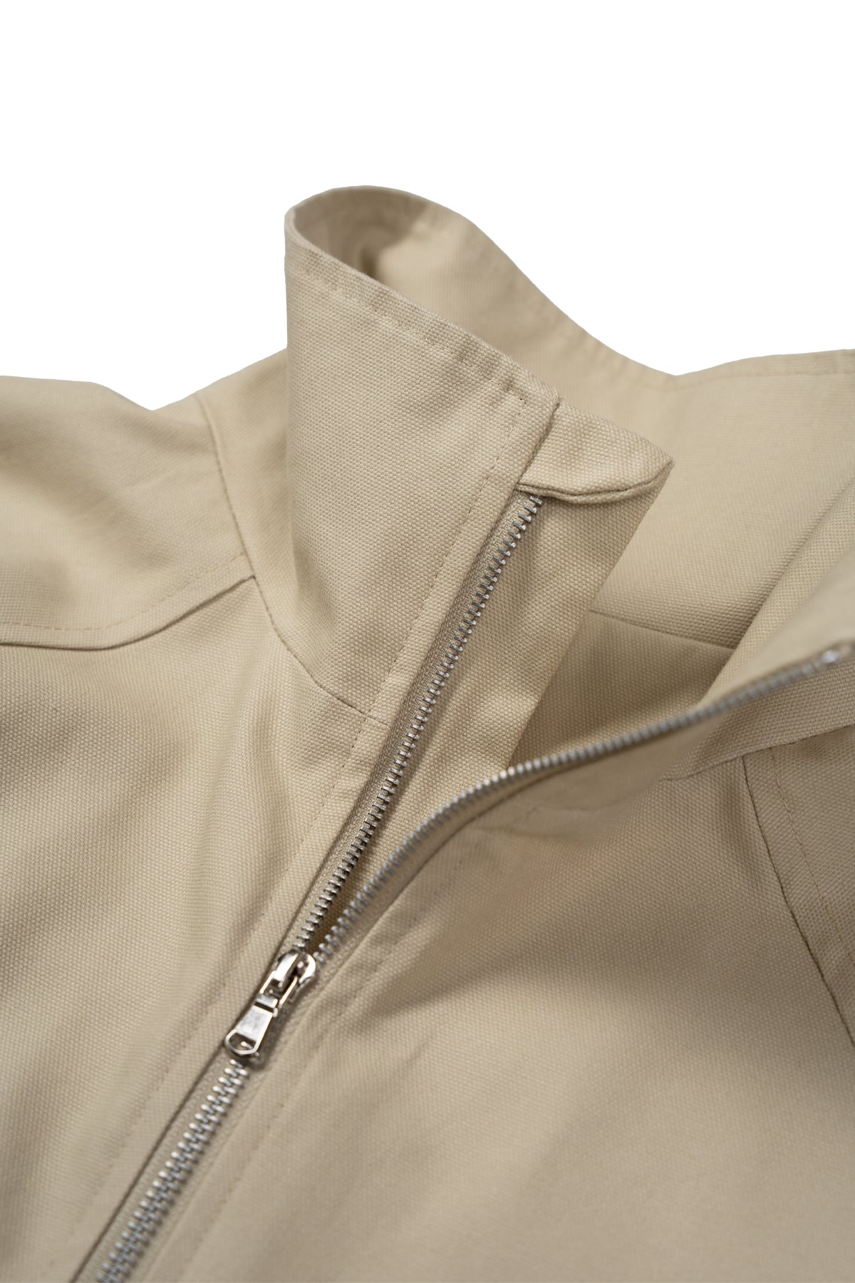 RARE BREED HALF ZIP JACKET-BEIGE